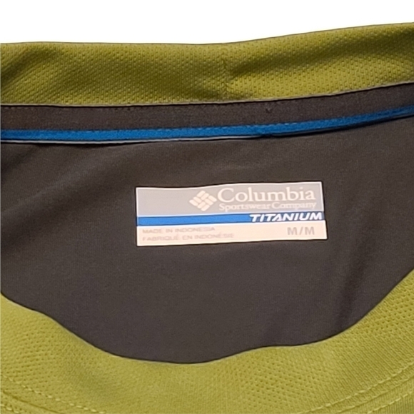 𝅺columbia TITANIUM OMNI-WICK Short Sleeve T-Shirt Men's Athletic Activewear - Picture 5 of 8